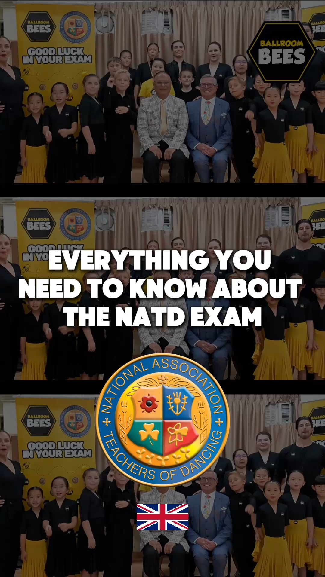✨ EVERYTHING YOU NEED TO KNOW ABOUT THE NATD EXAM ✨
📅 April 19, 2026
📝 Registration NOW OPEN
⏰ Registration deadline: January 30
🎶 All dances are taught during the semester
🎥 Exam training videos provided for at-home practice
🤝 A BallroomBees teacher will dance with each student in the exam
📝 Registration is done directly through BallroomBees
📲 MORE INFO | LINK IN BIO:
www.ballroombees.com/exam
exam@ballroombees.com
#BallroomBees #exam #danceexam #NATD #kids #kidsdancing
