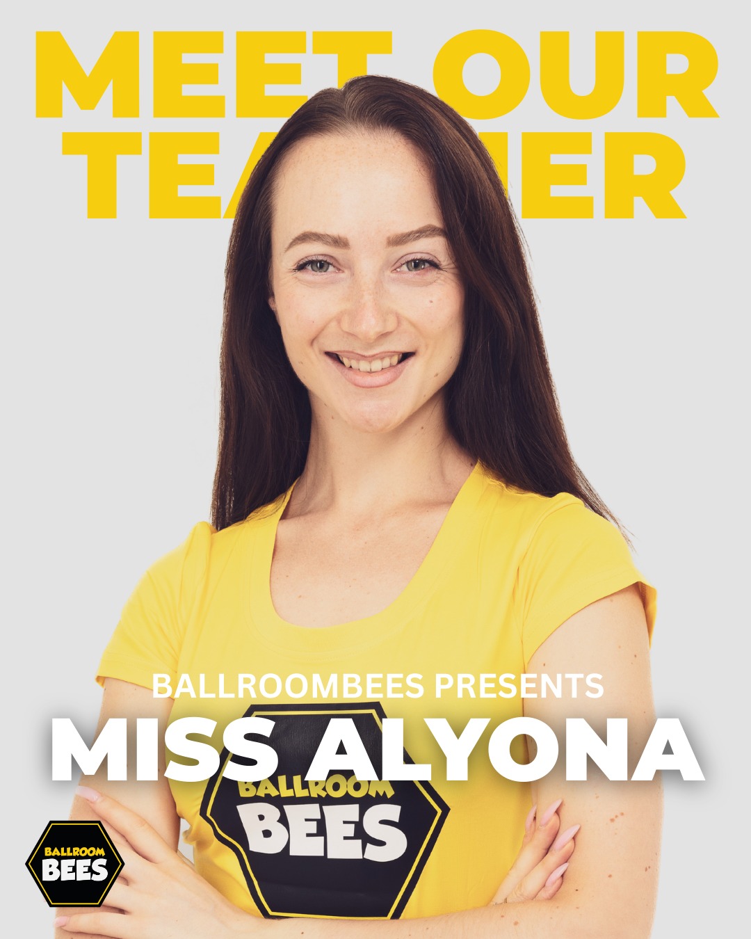 Say hello to our new teacher, Miss Alyona! 💃

A ballroom & Latin expert with 20+ years of experience and a love for helping kids shine through dance. Welcome to the hive! 🐝✨

#BallroomBees #Kids #dance #teacher