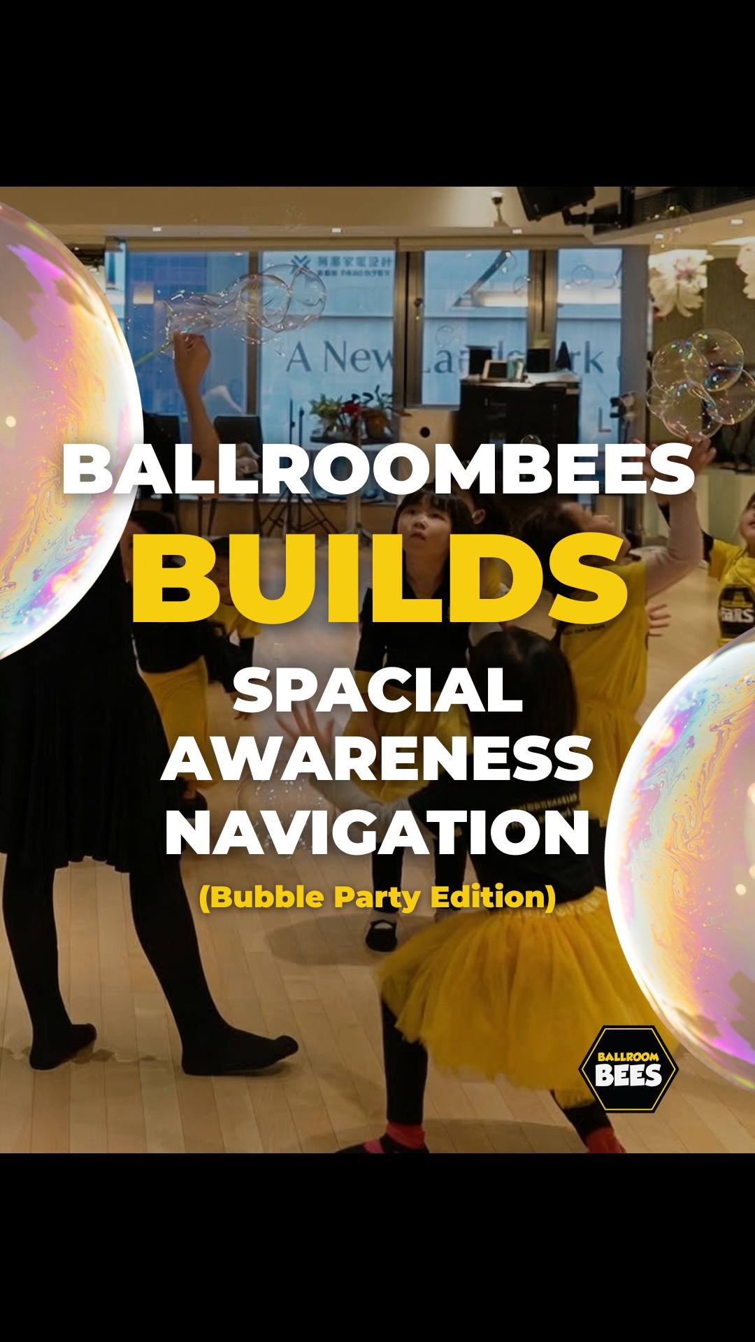 The pure joy of a bubble party! 🫧 But look closer and you’ll see our #BallroomBees building big skills.
Navigating a crowded ballroom floor takes practice. We use bubbles to help our students learn how to weave, dodge, and find their own space without missing a beat. It’s "stealth learning" at its finest! 🐝💛
#BallroomBeesBuilds #MovementMatters #ChildDevelopment #SocialSkills #BallroomDance