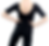 Thumbnail: BEE-Brave Black Bodysuit with legging (100-130 cm) Bodysuit only