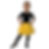 Thumbnail: BEE-Brave Black Bodysuit with legging (100-130 cm) Bodysuit only